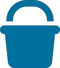 Ein Korb als Logo für die Wunschlsite