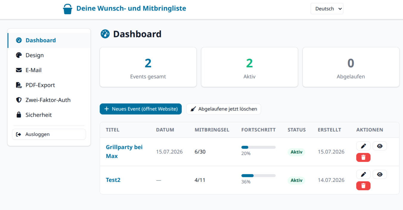 Admin-Panel
